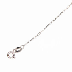 Chaine maille forcat 42 cm  en Or 750 / 1000 (18K)