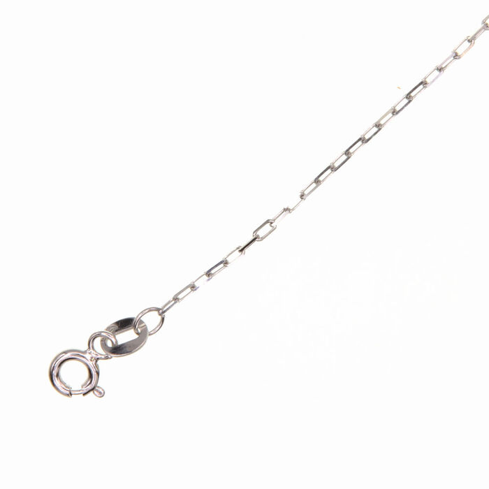 Chaine maille forcat 42 cm  en Or 750 / 1000 (18K)