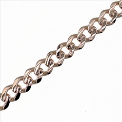 Chaine Monaco Gourmette  Cubaine  en Or 750 / 1000 (18K)