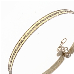 Bracelet Rigide ciselé  en Or 750 / 1000 (18K)