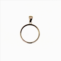 Porte piece 20Frs  en Or 750 / 1000 (18K)
