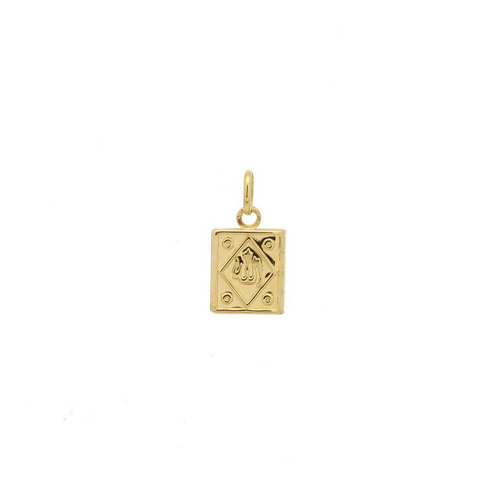 Pendentif religieux coran  en Or 750 / 1000 (18K)