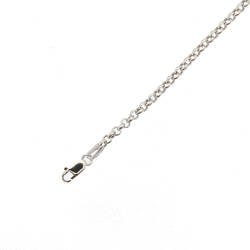 Chaine maille jaceron 42cm  en Or 750 / 1000 (18K)