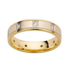 Alliance All. étirée/OR 750%O/JY  en Or 750 / 1000 (18K)