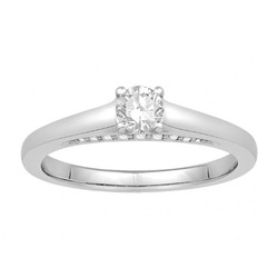 Solitaire Solitaire diamants or jaune Dts total 0
