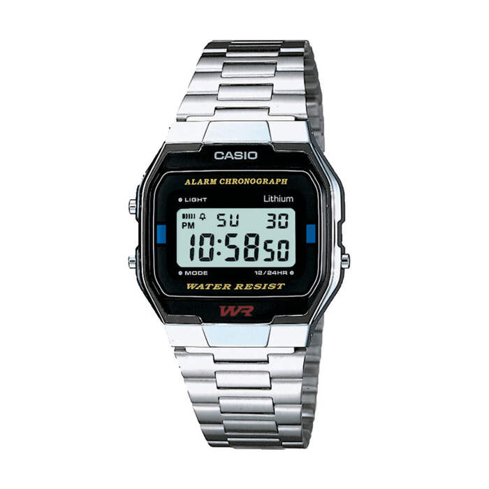 Montre Casio reference A163WA-1QES pour  Femme Enfant