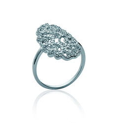 Bague motif   en Argent 925 /1000
