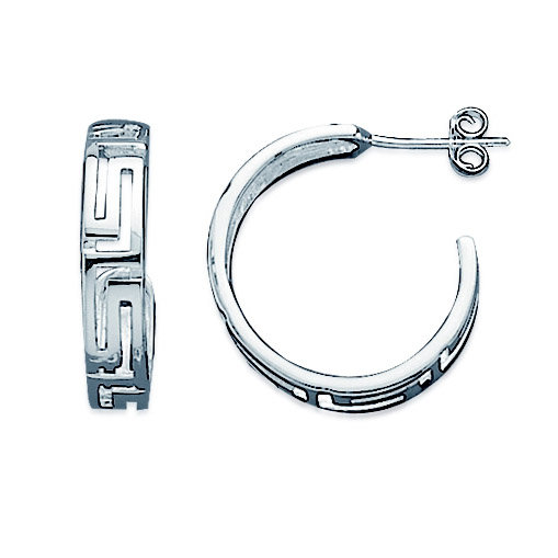 Paire de créolesPaire de boucles à vis en Argent 925 /1000