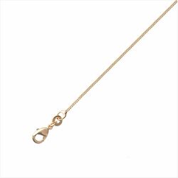 Chaine maille gourmette 42cm  en Plaqué Or