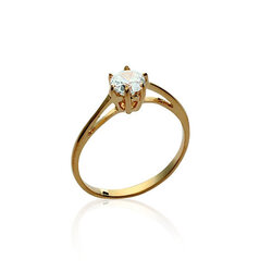 Solitaire en Plaqué Or