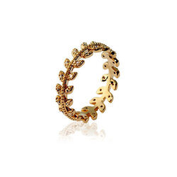 Bague motif en Plaqué Or