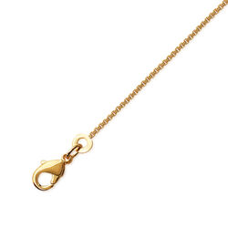 Chaine maille venitienne 50cm  en Plaqué Or