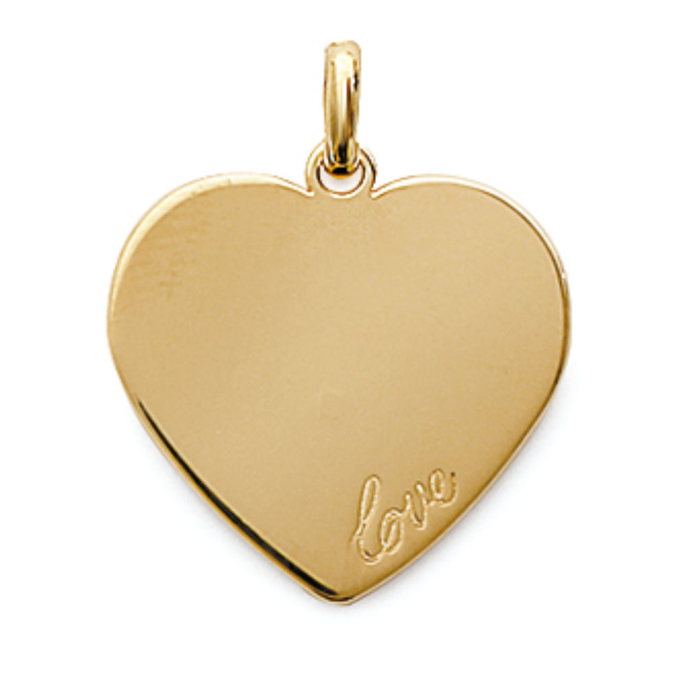 coeur en Plaqué Or