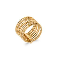 Bague motif semainiere  en Plaqué Or