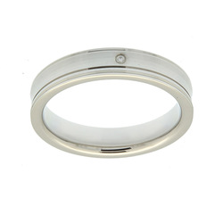 Diamant 0.01 Ct  en Argent 925 /1000