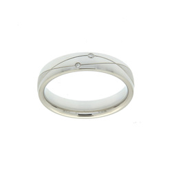 Diamant  0.02 Ct  en Argent 925 /1000