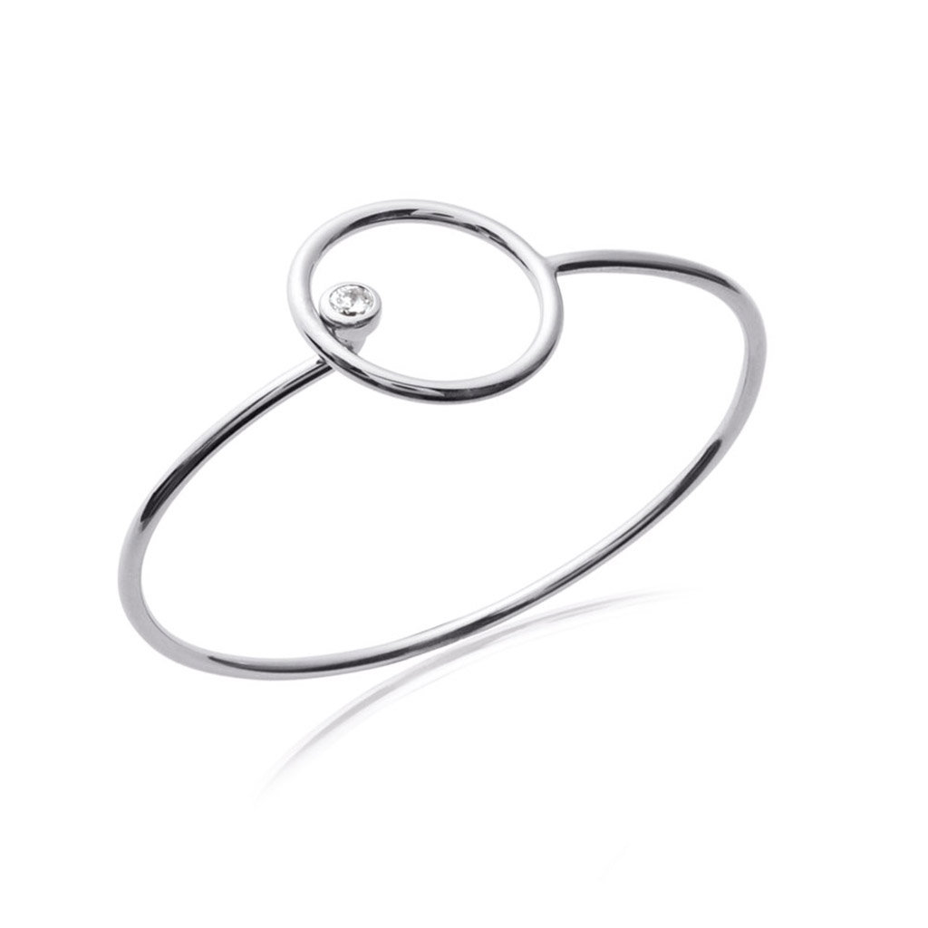 Bracelet Rigide cercle en Argent 925 /1000
