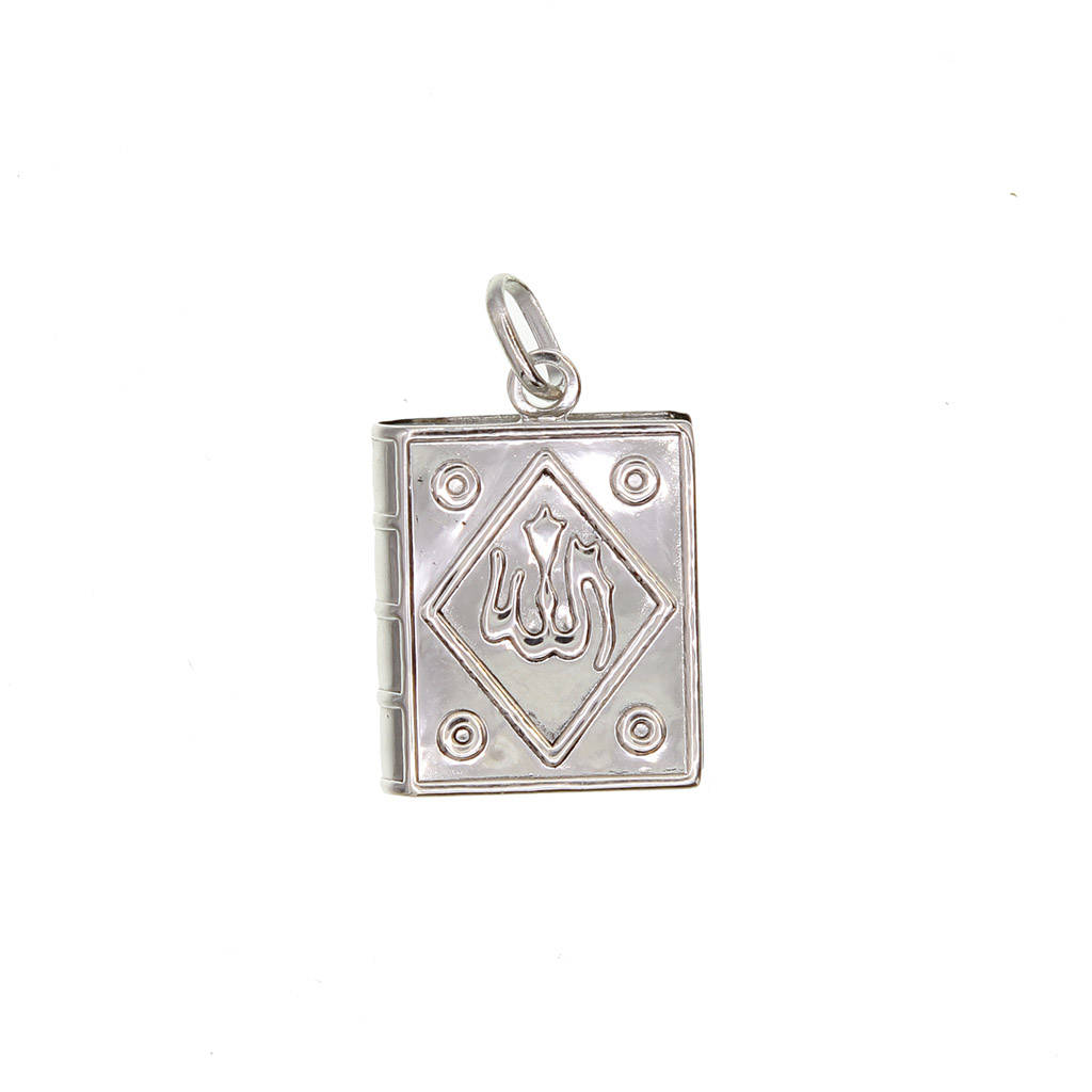 Pendentif religieux coran grand modele en Argent 925 /1000