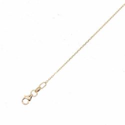 Chaine maille forcat 50cm  en Or 750 / 1000 (18K)