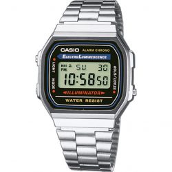 Montre Casio reference A168WA-1YES pour Homme Femme
